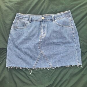 Denim Blue Women's Skirt
